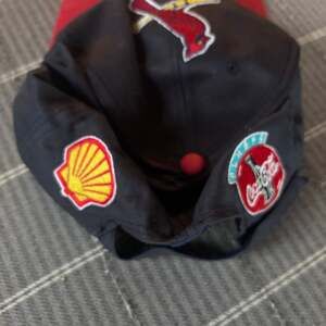 Vintage STL Cardinals MLB Baseball Cap w/ Shell and Coke Cola logos